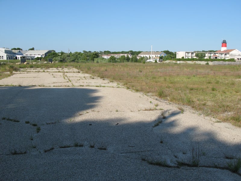 field of West Yarmouth drive in cinema.