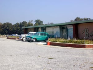 concessions/projection building