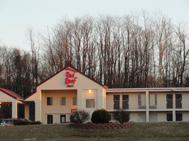 now a Red Roof Inn at 310 E Potomac St