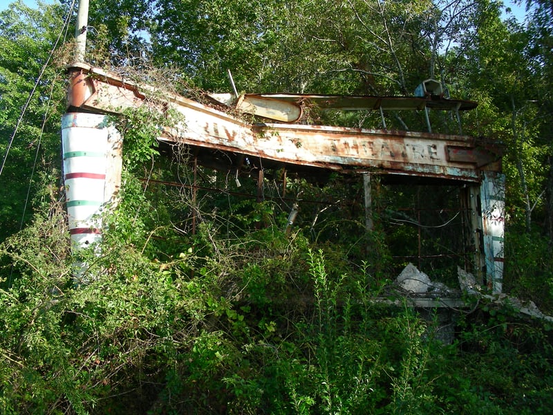 The sign as it stands now