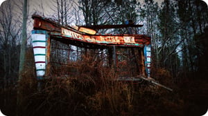 Shore Drive-In, West Ocean City, MD, sign