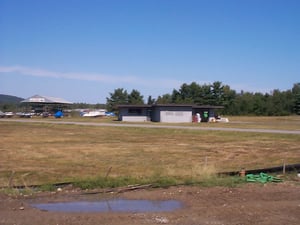 view of the snack bar from approximately where the screen tower was