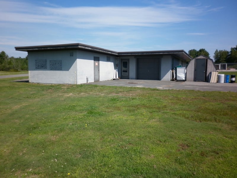 Other side of concession building