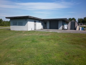 Other side of concession building