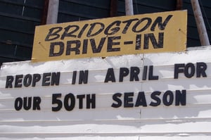 Reopen in April for Our 50th season.