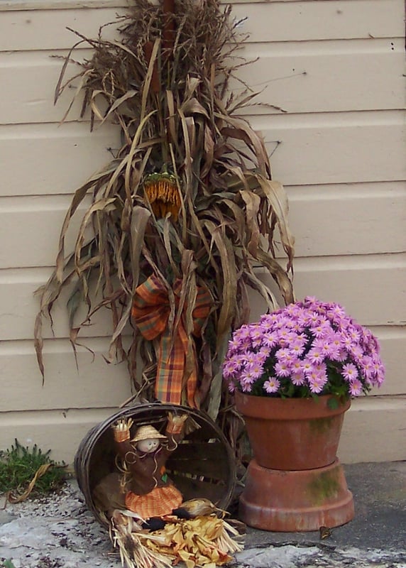 Autumn at the ticket booth...