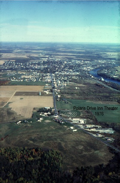 Aerial photograph of the Polaris in Caribou, Maine
