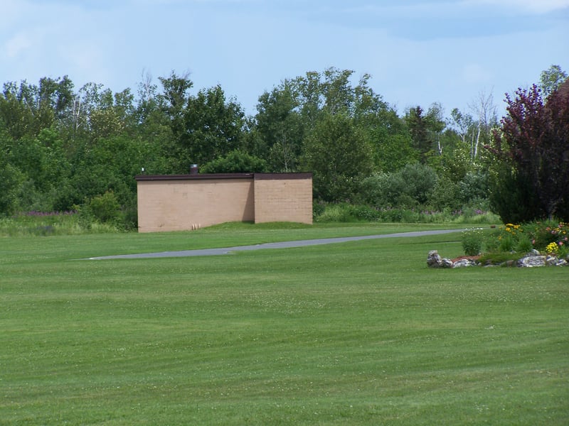 Former projection building.