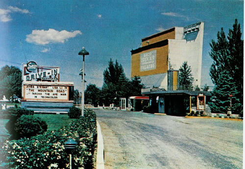 This picture appeared in the book The American Drive-In Movie Theater by Don and Susan Sanders.