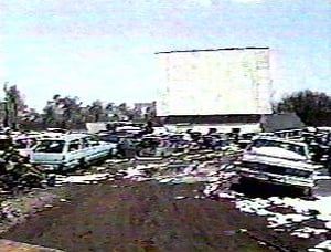 131 Drive-In now used as an auto salvage yard, shot by Darryl Burgess