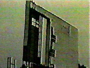 Albion screen tower, photo shot by Daryl Burgess in the mid-1980s?, screen is now gone.