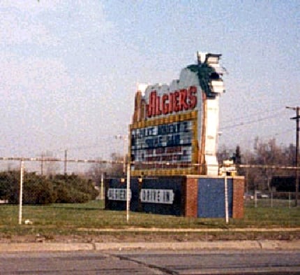 marquee; taken in 1985, on their last night