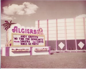 Marquee and screen