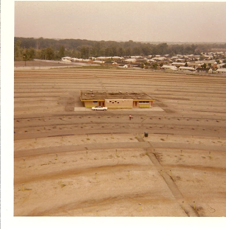 Concession Stand taken from top of screen tower