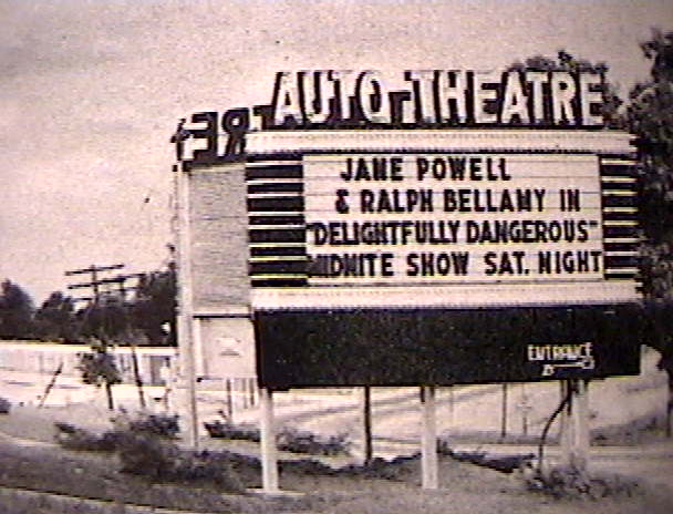 Auto Theater marquee, from the 1948-49 Theatre Catalog