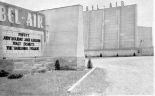 Bel Air Drive-In from the 1955 Theatre Catalog