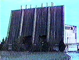 Bel Air Drive-In screen tower