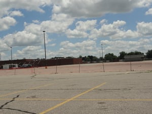 site of former field