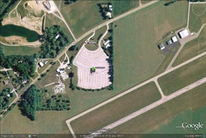 Google Earth image of site