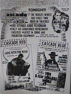 opening day ad(May 9 1969) of the Cascade Drive-In(orig. from michigandriveins.com)