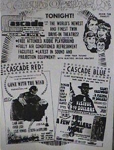 opening day ad(May 9 1969) of the Cascade Drive-In(orig. from michigandriveins.com)
