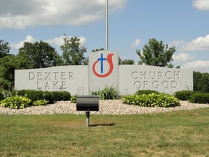 Dexter Lake Church now at the site