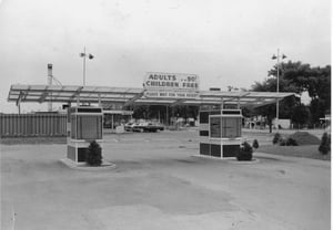 East Side ticket booth