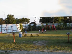 playground and screen