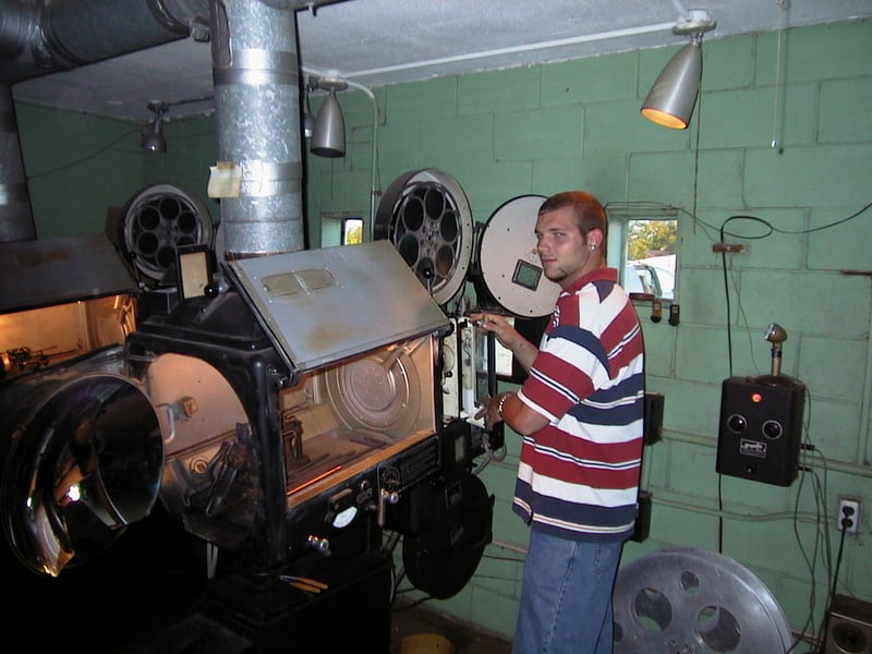 projection booth