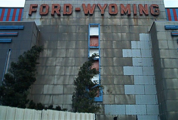Ford Wyoming screen tower taken 3-9-02