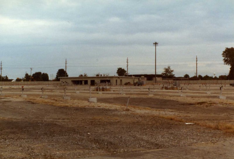 Here are several pictures that I took in 1984 as the Gratiot Drive-In was being torn down.