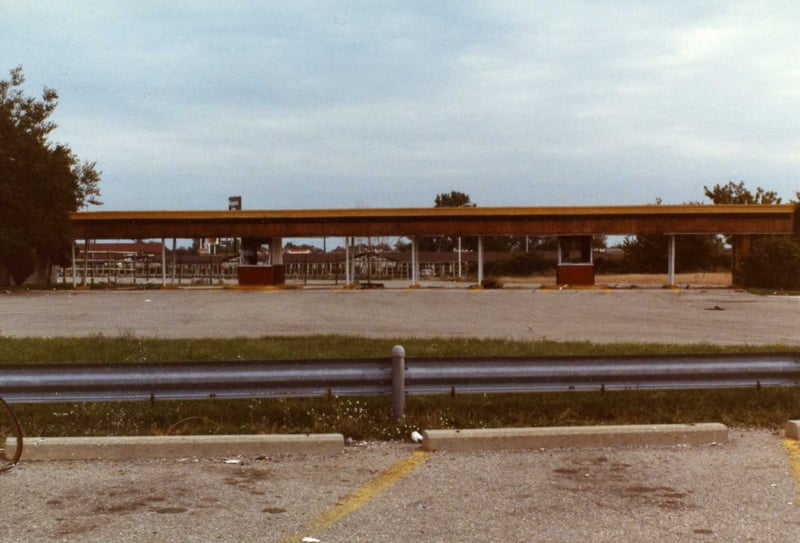 Here are several pictures that I took in 1984 as the Gratiot Drive-In was being torn down.