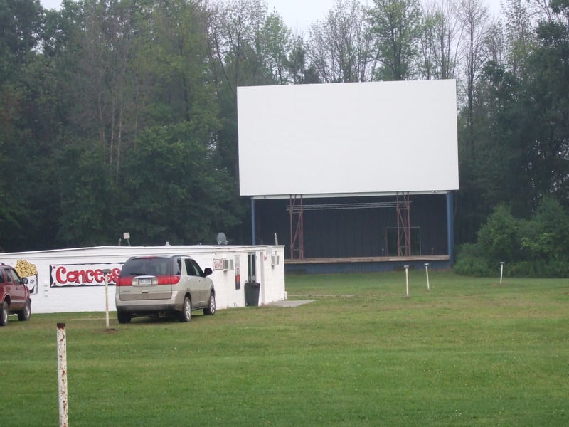 Screen and concession