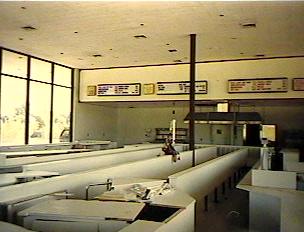 M-78 Twin Drive-In snack bar, still standing as of November, 2001.