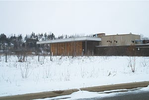 M-78 Snack Bar recently boarded up, all fencing also removed