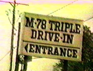M-78 Triple entrance sign