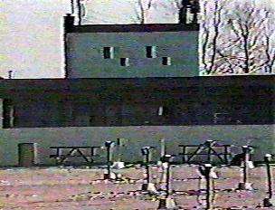 Maple City Drive-In snack bar, photo shot by Daryl Burgess. Snack bar still stands as of November 2001.