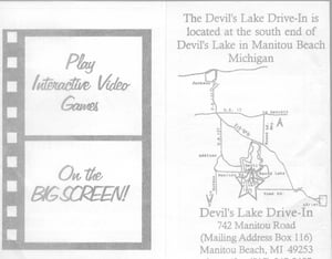 a photo clip from a Drive-In Ministries brochure