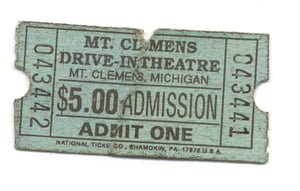 ticket stub