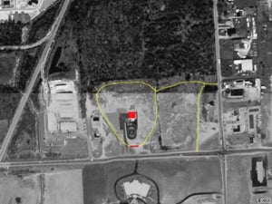 aerial 1998 with overlay of features