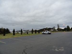 former field, part of McDonalds and Holiday Inn now