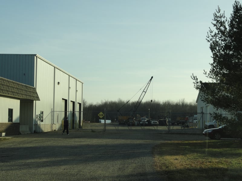 Now construction company NE of town across from Laketown Golf Course