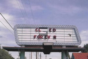 The sign says it all! Photo from the book Ticket to Paradise by John Margolies & Emily Gwathmey.