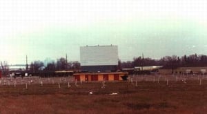 Sunset Drive-In, photo courtesy Curt Peterson & Waterwinterwonderland.com