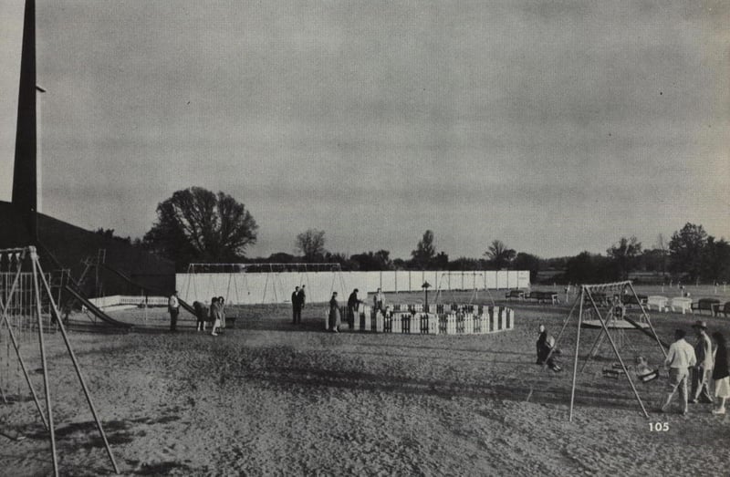 US-23 Drive-In playground from the 1952 Theatre Catalog