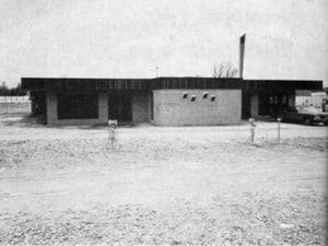 A snackbar/booth built to service the new screen two that was added in 1971.