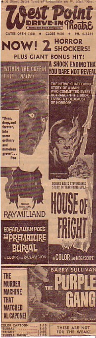 An ad for the West Point.