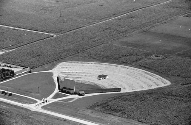 Aerial view. Part of the Mart Collection, courtesy of the Minnesota Historical Society.