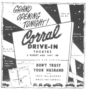 Grand Opening advertisement from page 14 of newspaper.