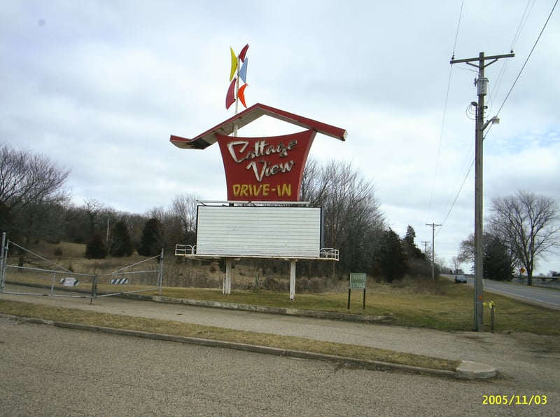Another shot of the marquee at the Cottage View D-I